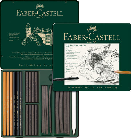 Pitt Charcoal Set - 24pcs