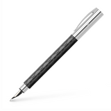 Faber-Castell Ambition Fountain Pen M - Rhombus Black