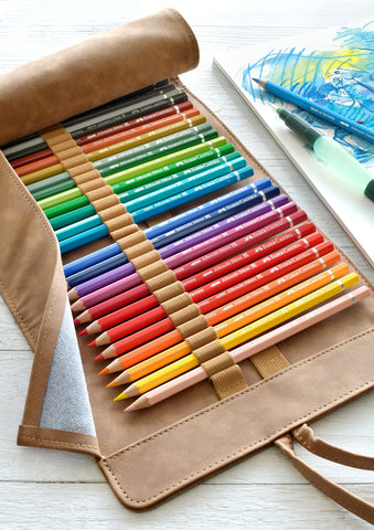 Watercolour Pencil A Duerer - Pencil Roll/PU Leather