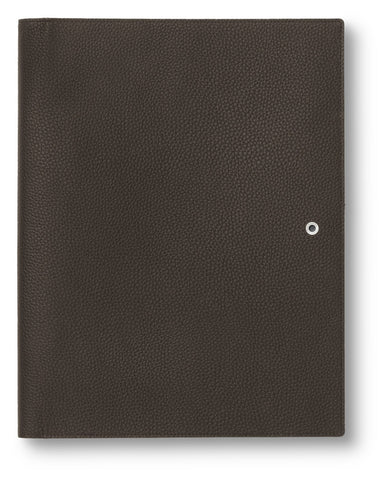 Graf von Faber-Castell Leather Writing Case A4 - Cashmere Dark Brown