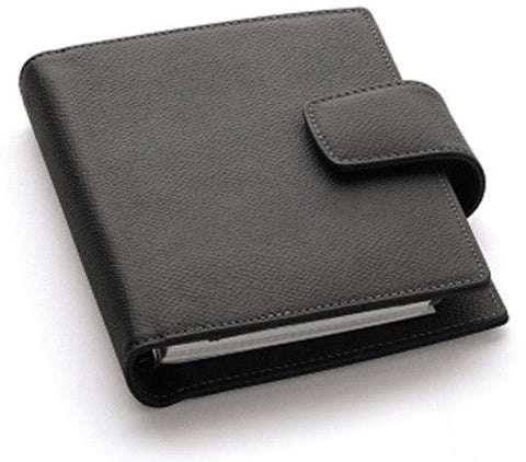 Graf von Faber Castell  Leather Organiser No II - Black Grained