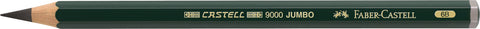 Castell 9000 JUMBO Graphite Pencil - 6B