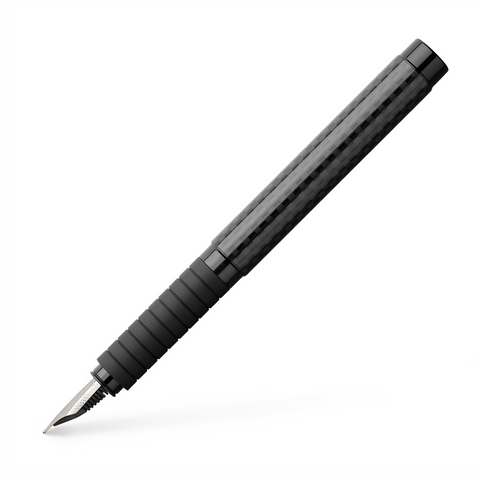Faber-Castell  Essentio Fountain Pen - Black Carbon/M