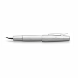 Faber Castell  E-Motion Fountain Pen - Pure Silver M