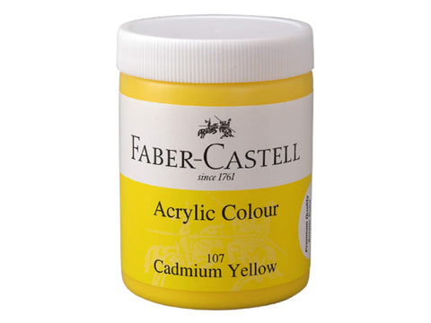 Tub x 140ml Acrylic - Yellow