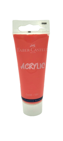 Tube x 40ml Acrylic - Coral (131)