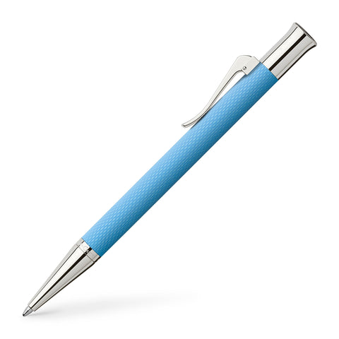 Graf von Faber-Castell Guilloche Gulf Blue Propelling Ballpoint Pen