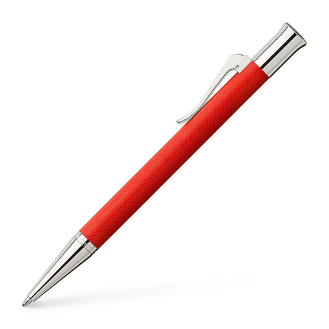 Graf von Faber-Castell Prop. Ballpoint pen Guilloche Indian Red