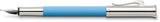 Graf von Faber-Castell Guilloche Gulf Blue Fountain Pen