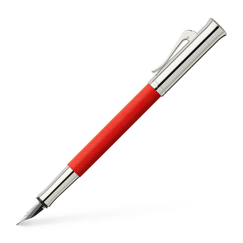 Graf von Faber-Castell Guilloche Indian Red Fountain Pen