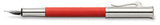 Graf von Faber-Castell Guilloche Indian Red Fountain Pen