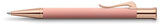 Graf von Faber-Castell Propelling Ballpen - Guilloche Rose Blush