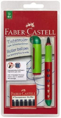 School Rollerball Pen Red/Green