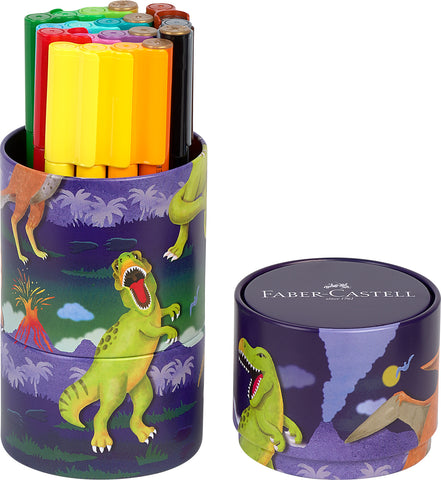 Connector Felt Tip Pens - DINOSAUR x 20