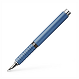 Faber Castell Essentio - Aluminium Blue Fountain Pen M