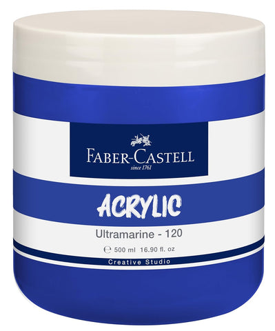 Tub x 500ml Acrylic - Ultramarine (120)