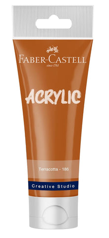 Tube x 120ml Acrylic - Terracotta (186)