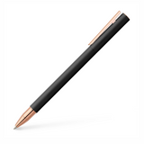 Faber Castell Neo Slim - Metal Black Rose golden Roller Pen