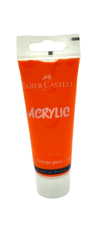 Tube x 40ml Acrylic - Orange Glaze (113)