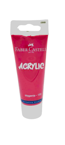 Tube x 40ml Acrylic - Magenta (133)