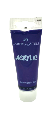 Tube x 40ml Acrylic - Blue Violet (137)