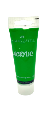 Tube x 40ml Acrylic - Permanent Green (266)