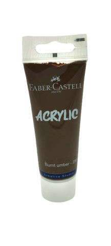 Tube x 40ml Acrylic - Burnt Umber (280)