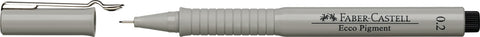 Ecco Pigment Tech Pen 0.2 - Black