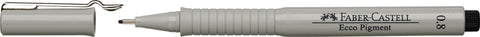 Ecco Pigment Tech Pen 0.8 - Black