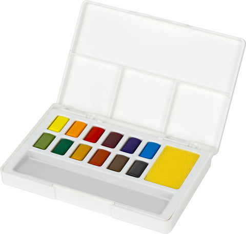 Water Colour Sketcher's Box - Set x 12 colours