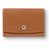 Graf von Faber-Castell Leather Business Card Case - Brown Grained