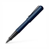 Faber Castell Hexo Blue - Rollerball Pen (Black Refill)