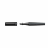 Faber Castell Hexo Black Matt (V2) - Rollerball Pen (Black Refill)