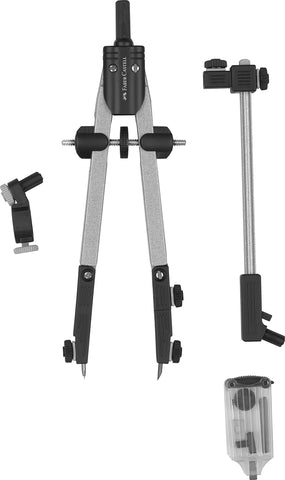 Compass Quick Set With Legs Jointed 3.5mm/Extension Bar