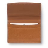 Graf von Faber-Castell Leather Business Card Case - Brown Grained