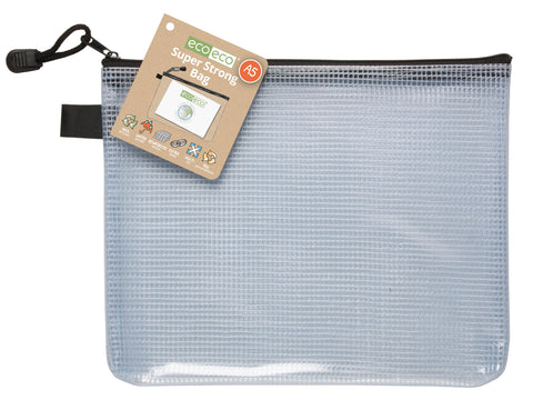Eco-friendly Super Strong Zipped Bag - 500 microns A5 (pack of 2)