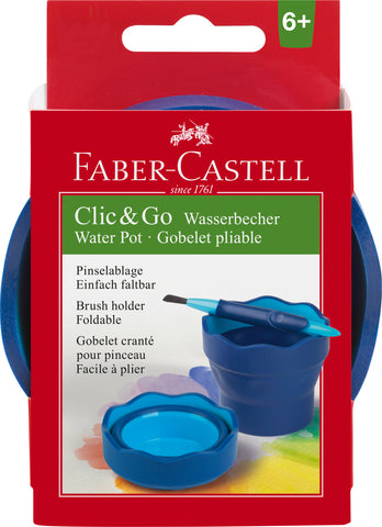 Water Colour Concept - Clic & Go Water Cup/Blue