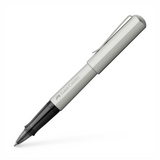 Faber Castell Hexo Silver Matt (V2) - Rollerball Pen (Black Refill)