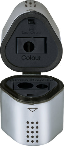 Grip 2001 Trio Sharpener - Silver