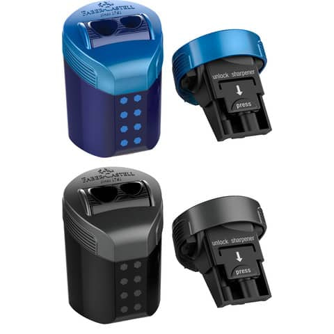 RollOn Dots Sharpener - Blue/Black