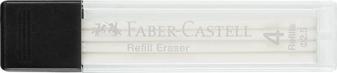 Precision Eraser Pen Spare Erasers X 4 pieces
