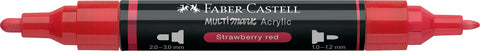 Acrylic Marker Multimark - Strawberry Red