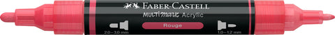 Acrylic Marker Multimark - Rouge