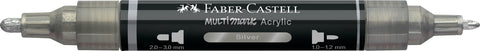 Acrylic Marker Multimark - Silver