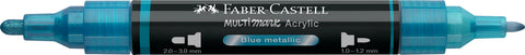 Multimark Acrylic Marker - Blue Metallic