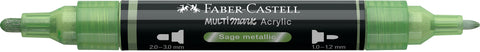 Multimark Acrylic Marker - Sage Metallic