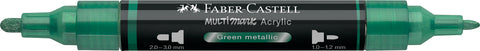 Multimark Acrylic Marker - Green Metallic
