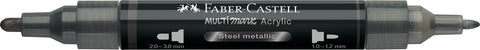 Multimark Acrylic Marker - Steel Metallic