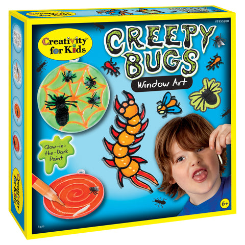 CFK - Creepy Bugs Window Art Kit