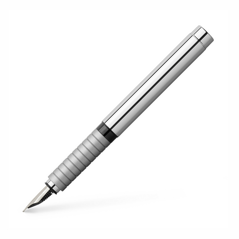 Faber Castell Essentio Metal Fountain Pen M/Shiny Chrome